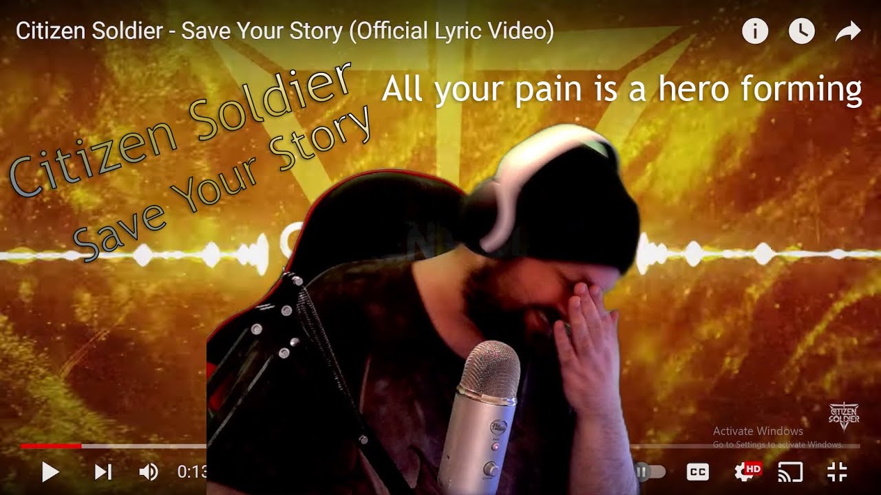 (Reaction) Citizen Soldier Save Your Story (Stellar track)