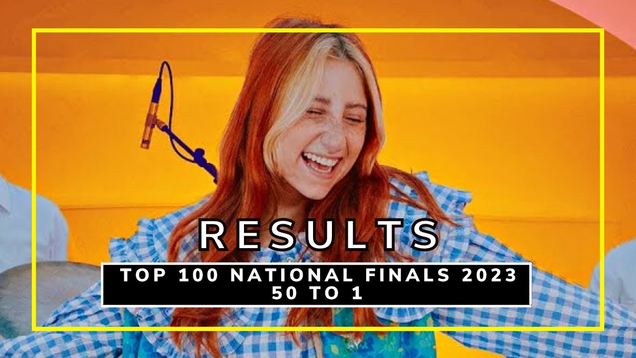 50 - 1 | TOP 100 NATIONAL FINALS 2023 | 1880+ VOTES | ESC 2023