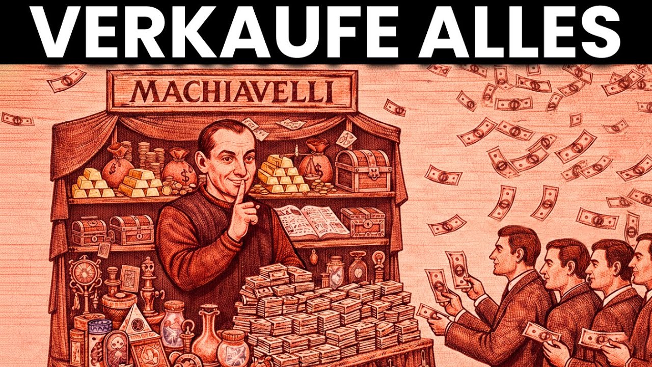 Diese Denkweise über GELD wird dich vor ALLEN platzieren – Machiavelli
