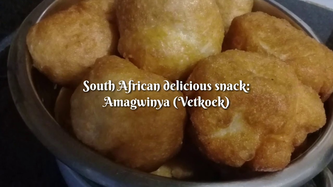 How to make South African Snack: Amagwinya  (Vetkoek)- Mnandi Delicious Episode 01