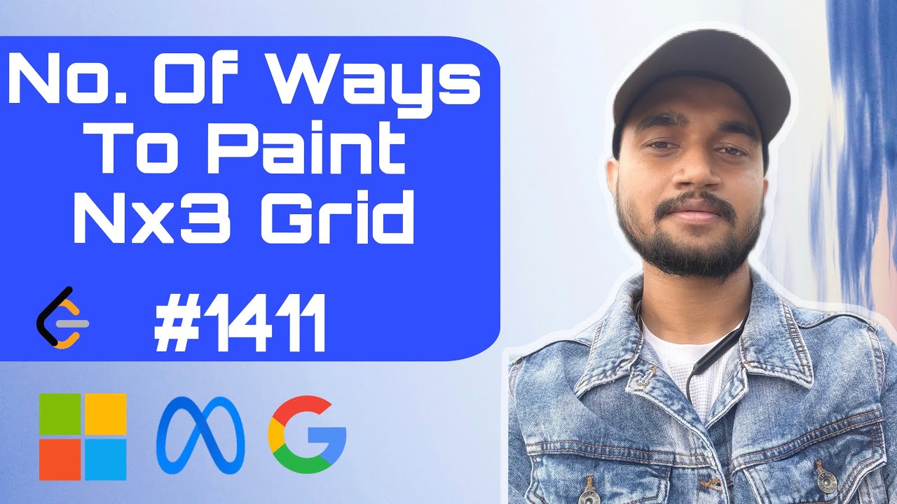 Number of Ways to Paint N×3 Grid | Solution Walkthrough | Dynamic Programming | Java | LeetCode 1411