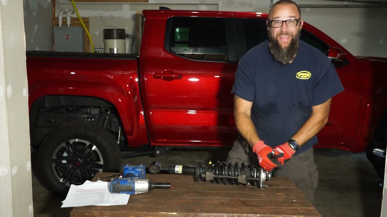 2024 Toyota Tacoma Cornfed Suspension lift installation.