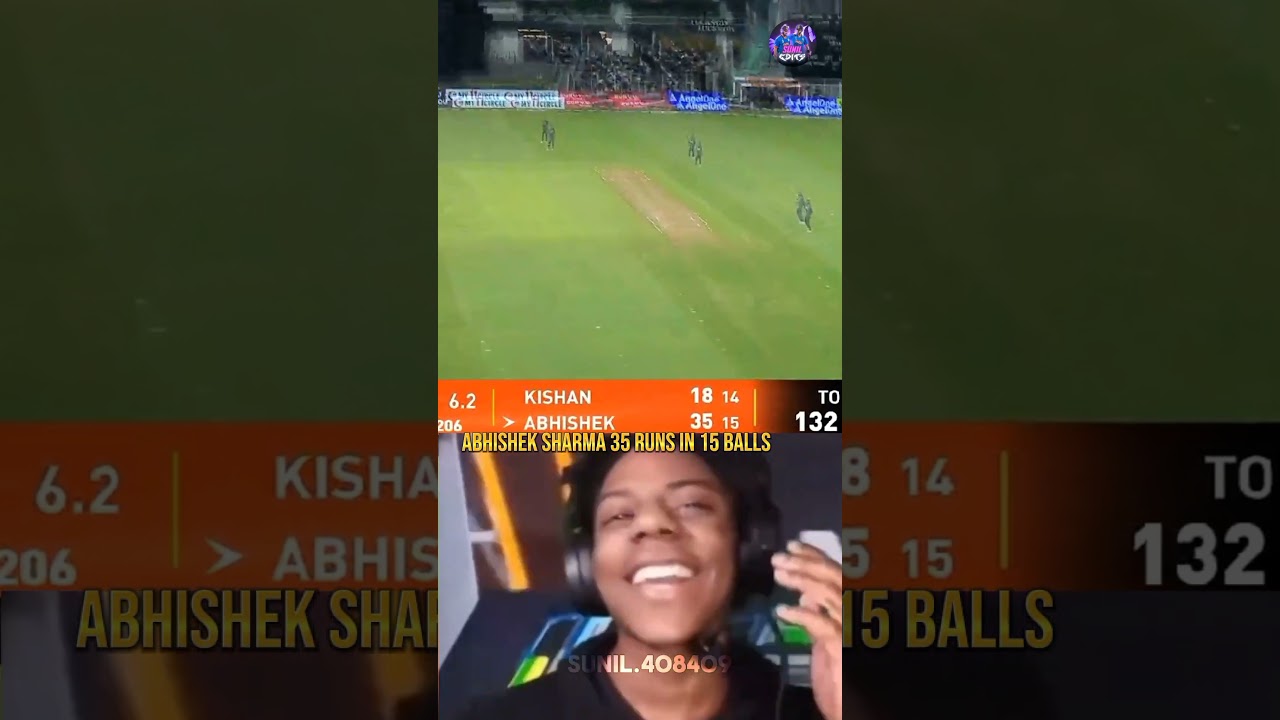 Abhishek Sharma 4 sixes in 4 balls #abhisheksharma #Ipl #srh #srhvslag #pant #travishead #petcummins