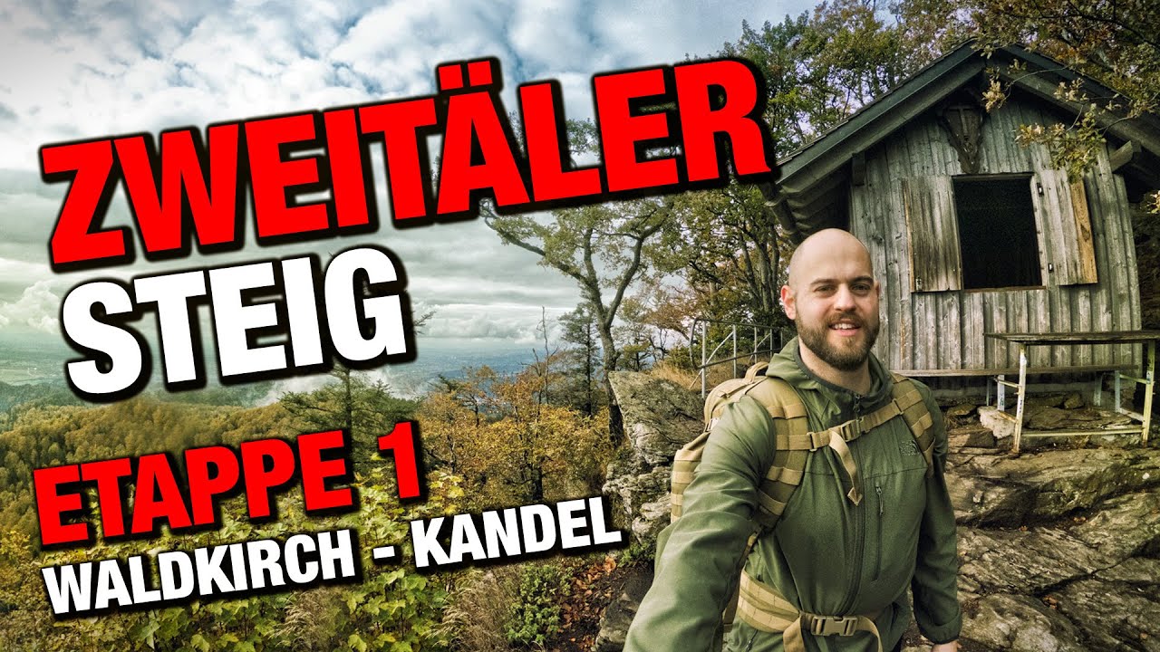 ZweiTälerSteig 🎒 ETAPPE 1 | Waldkirch-Kandel ⛺ Fernwanderung