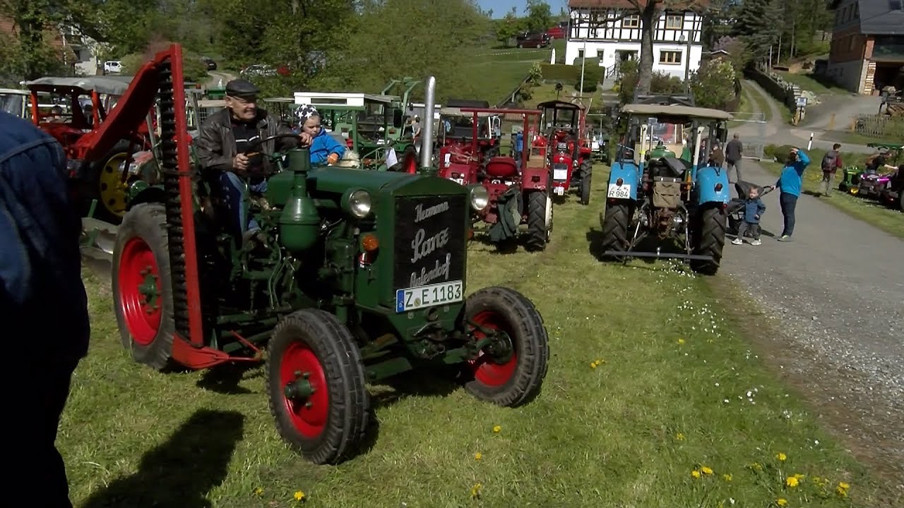Es tuckert und blubbert zum 20. Mal beim Bulldog- und Schleppertreffen Auerbach