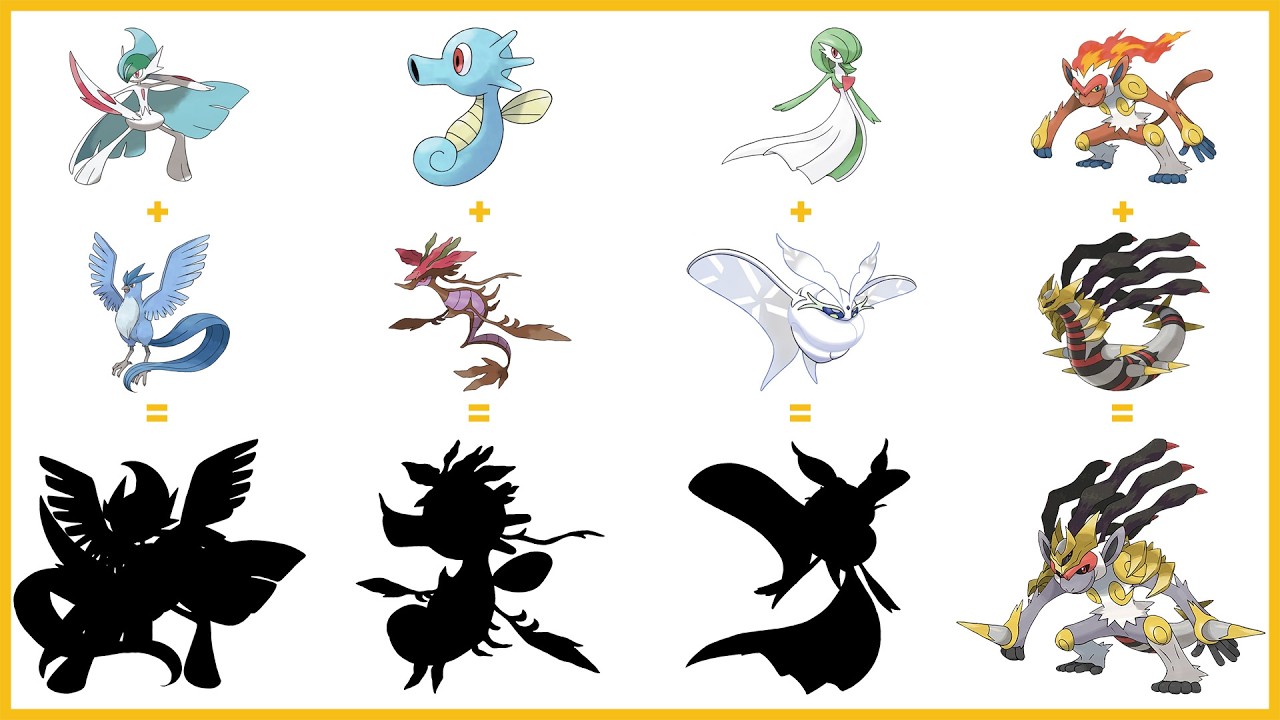 Сборник слияний покемонов #769 | Хаундум | Гиратина | Инфернап | Фросмот | Гардевуар | Драгальге
