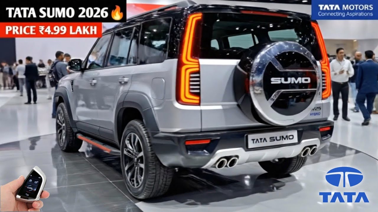 TATA SUMO 2026 First Look 👀 | New Model Launch 💥 | ₹4 Lakh की दमदार 7-Seater SUV Coming Soon🔜🔜