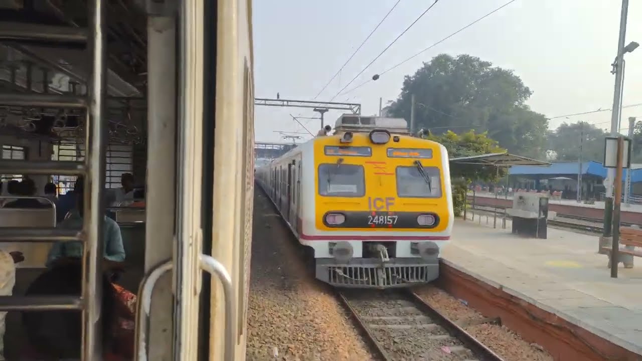 64012 Shakur Basti-Palwal EMU TRAIN Journey || WAG-9 Loco Electric TRAIN || Indian Railways #train