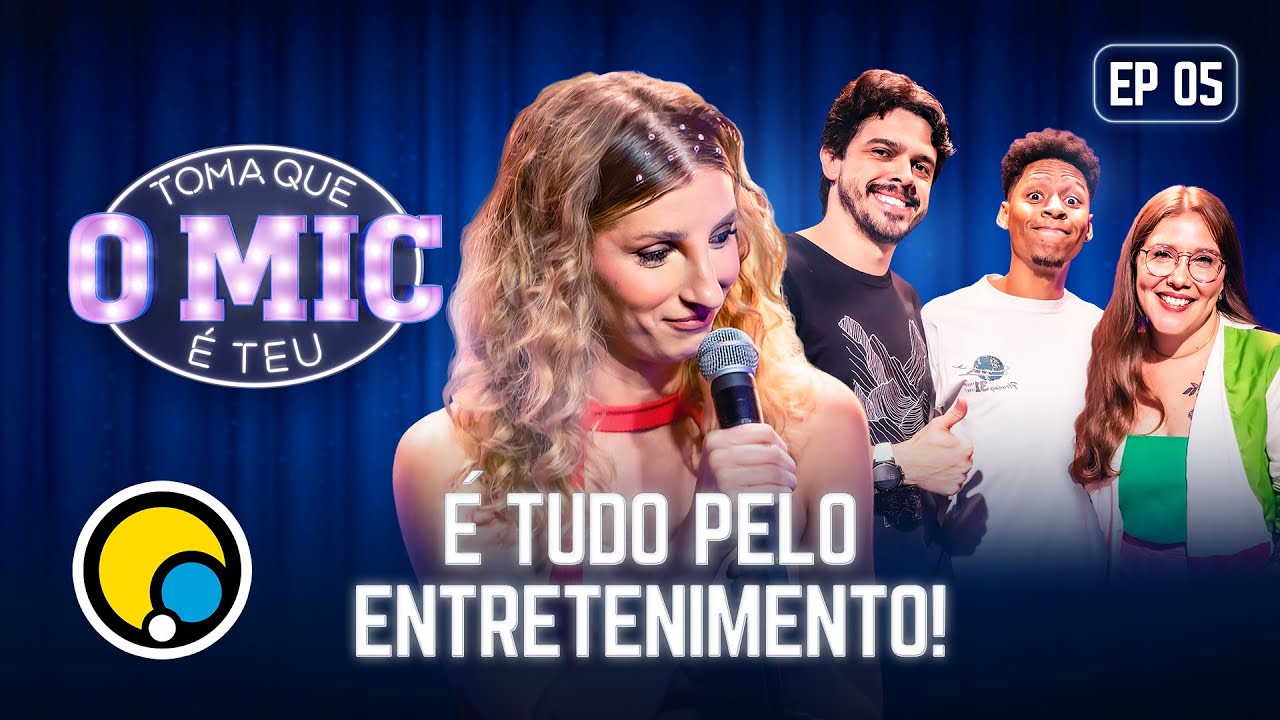 TOMA QUE O MIC É TEU com André Smith, Jéssika Angelim e Osmar Campbell - EP 5 | DiaTV
