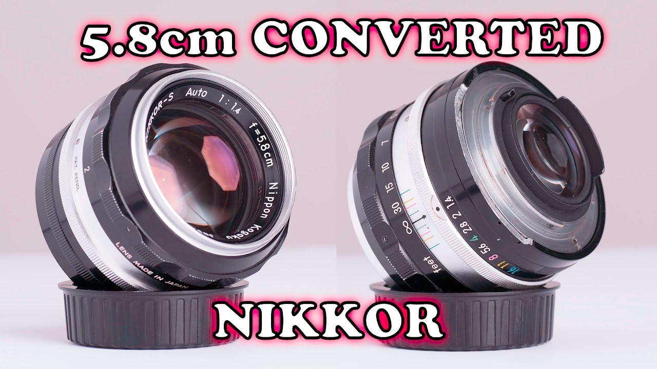 Nikon Nikkor 5.8cm f/1.4 AI Conversion