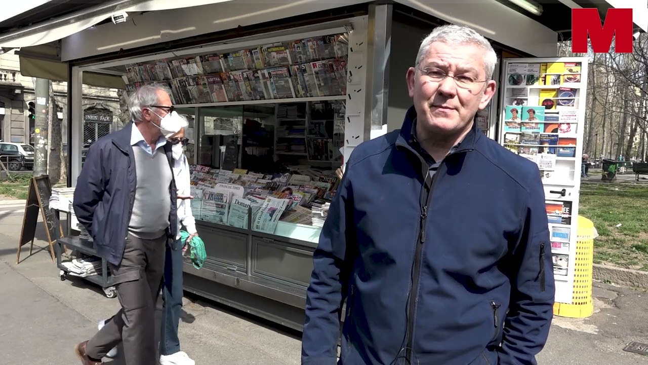 Quisco: l'edicola mobile di Milano