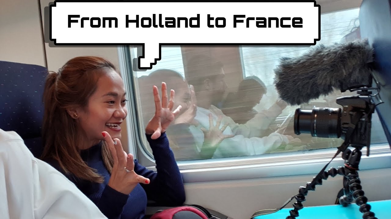 Europe Vlog | Perjalanan dari Belanda ke Paris naik Kereta (Bahasa Indonesia)
