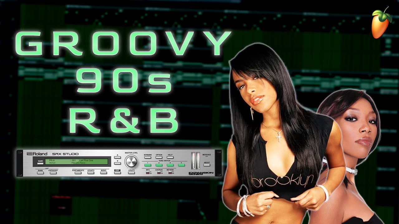 How to make a GROOVY Aaliyah 90s R&B beat from scratch