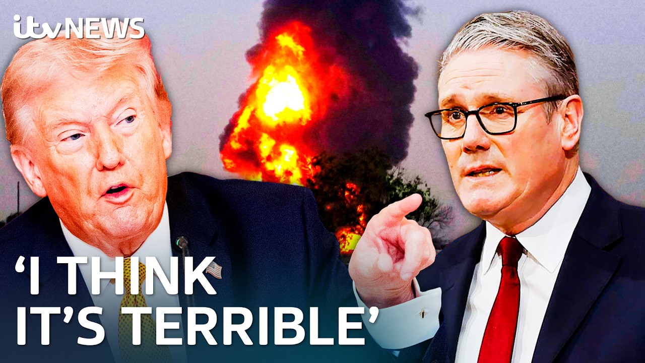 Trump 'very surprised' by UK's attitude to Iran war - which could go on for weeks or even months