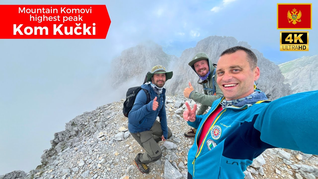 🥾 Kom Kučki 🏔️ Highest peak of Komovi 🇲🇪 Montenegro