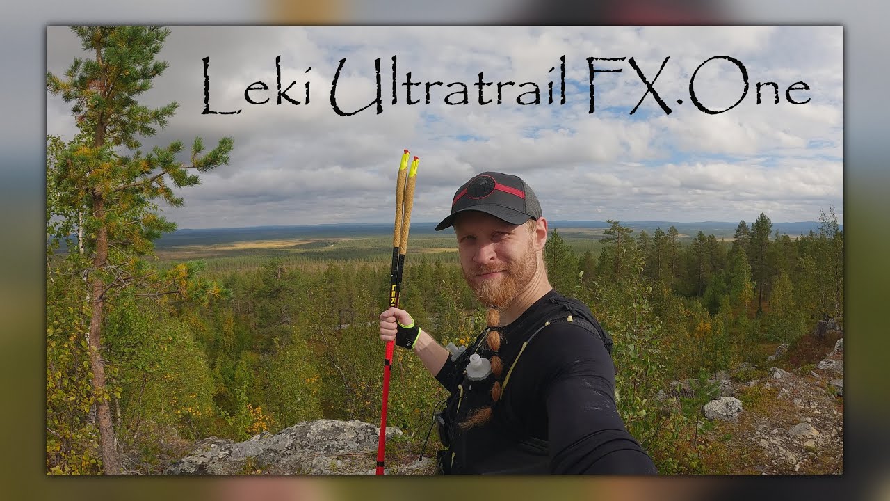 Kommattivaara - Leki Ultratrail FX.One sauvojen testausta