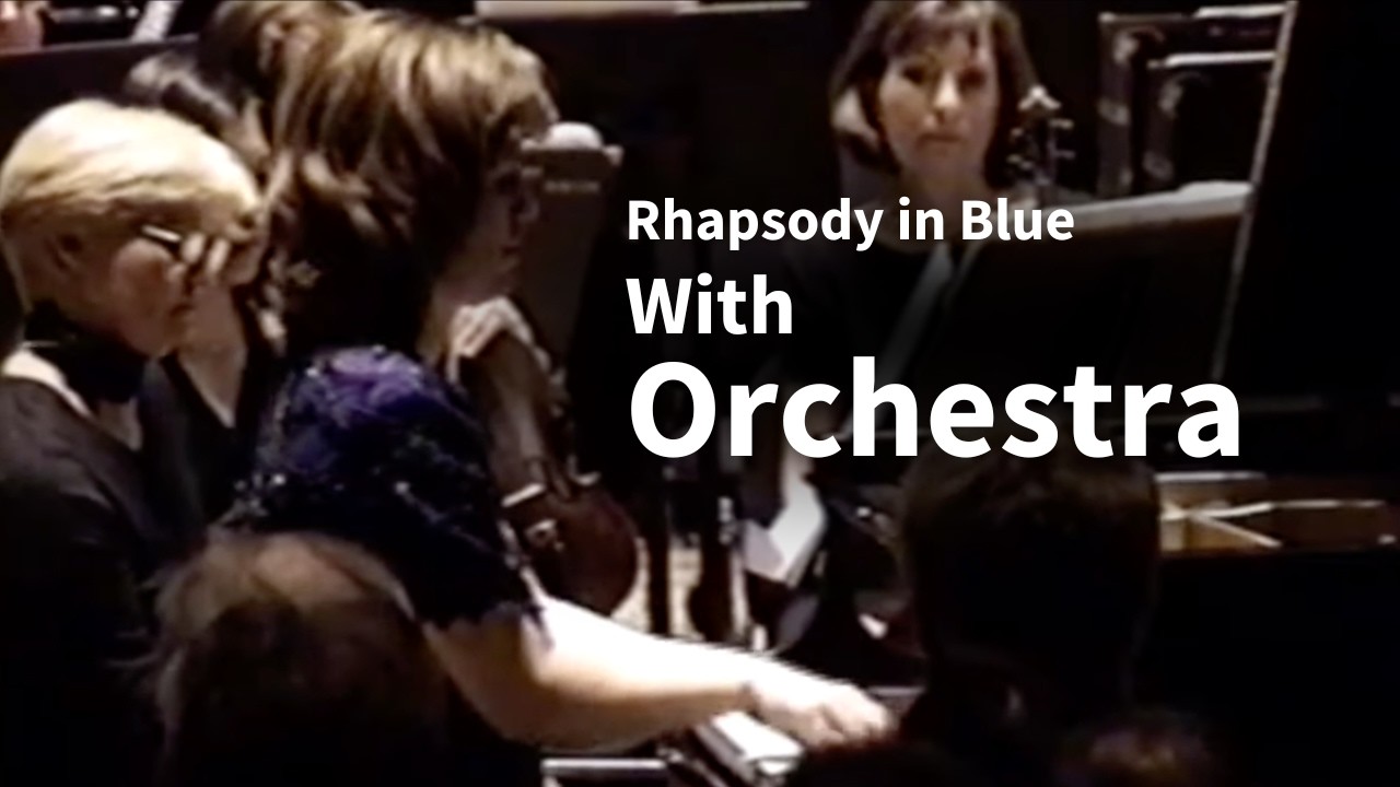 Rhapsody in Blue – George Gershwin | Live with Orchestra | Rebecca Bogart, Piano