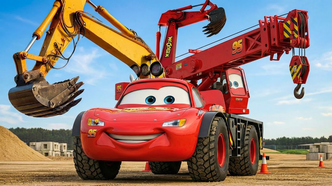 Evil Santa Takes McQueen Hostage… The Real Santa Strikes Back! 🎅⚡