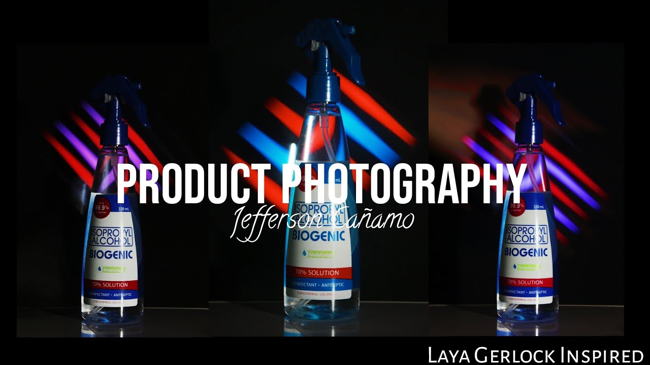 Product Photography/Light Painting Behind The Scenes 