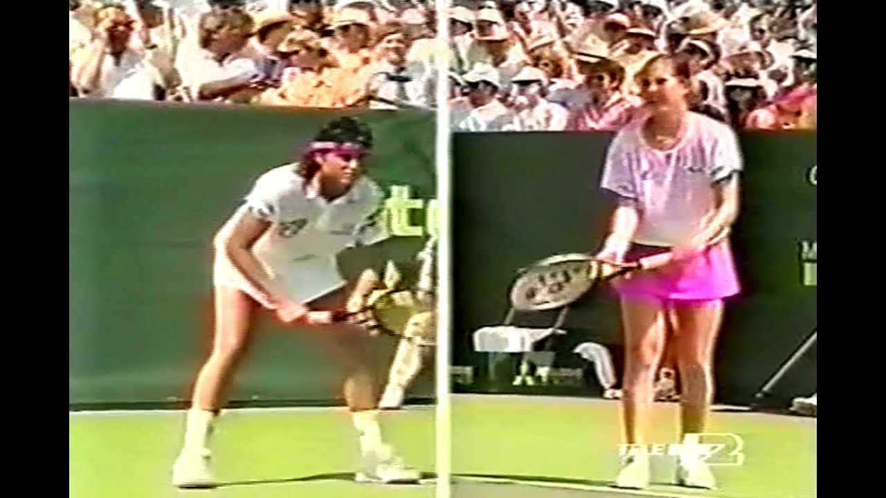 Monica Seles vs. Gabriela Sabatini Miami 1991 F 🧡💙⭐