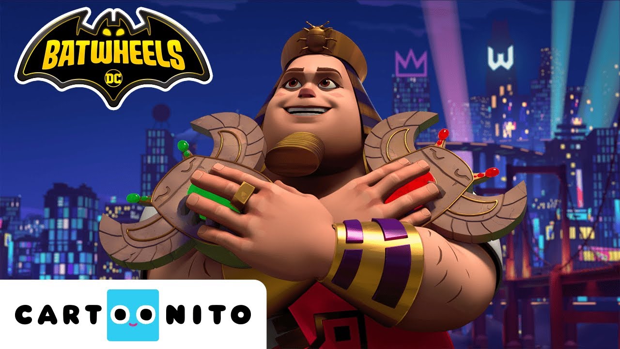 Poznajcie King Tuta | Batwheels | Kresk&oacute;wki dla dzieci | @CartoonitoPL