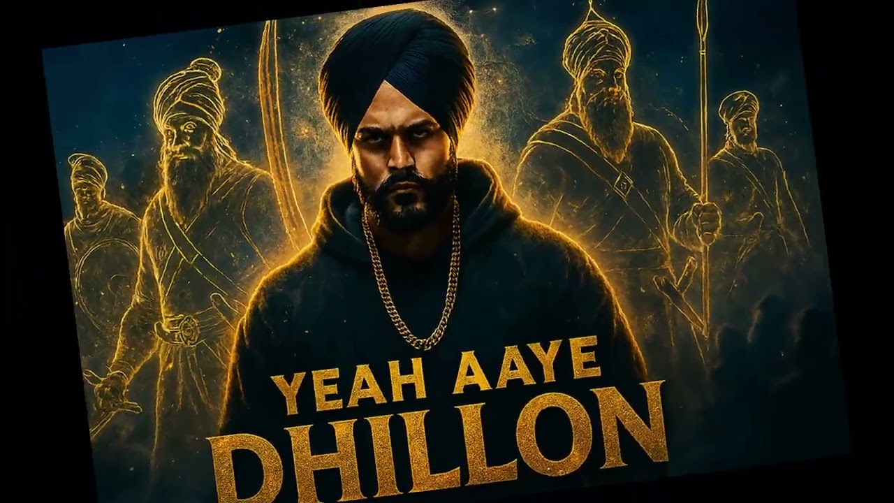 🔥 Yeah Aaye Dhillon – Official Lyrics Video | Ae Yo The Kidd | Latest Punjabi Rap 2025 🔥
