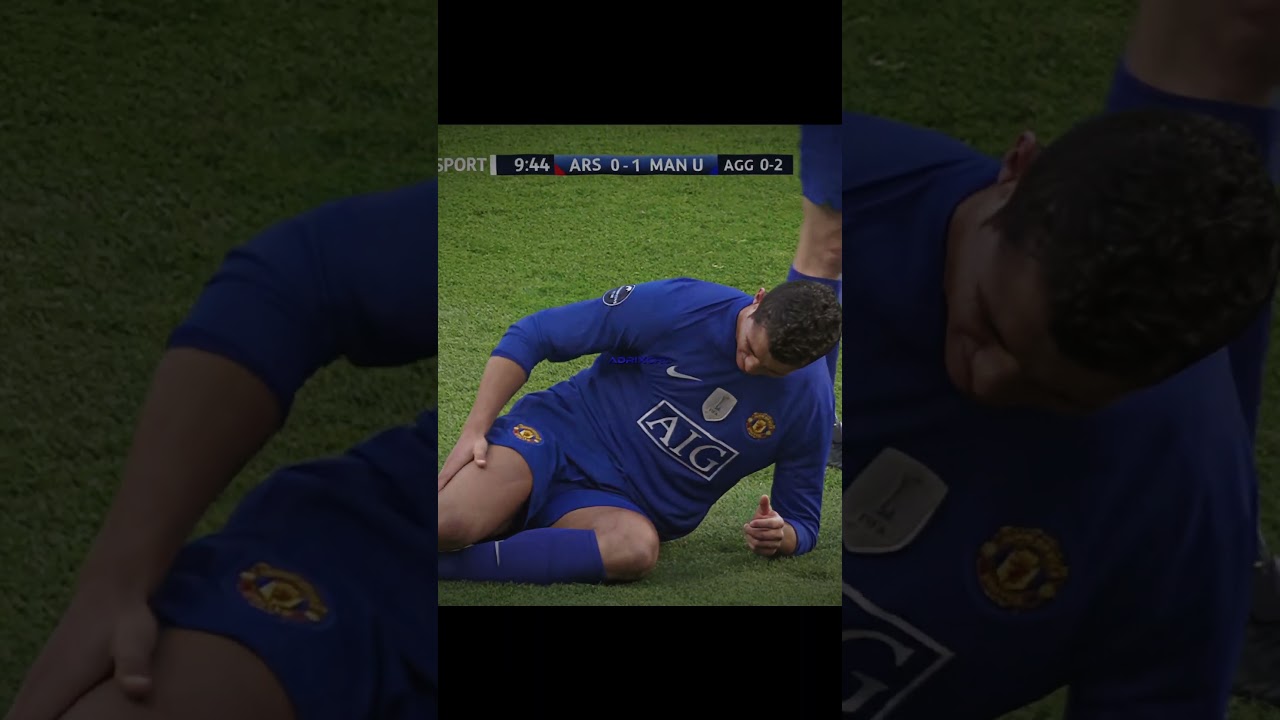 Cristiano Ronaldo 40 yards free kick goal against Arsenal..Too far for Ronaldo to think about it &bull;4K
