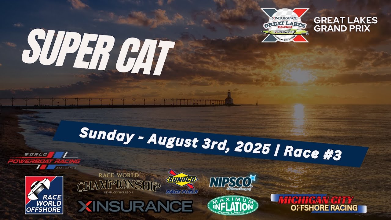Гран-при Великих озёр 2025 | Воскресенье — Гонка №3 (Super Cat)