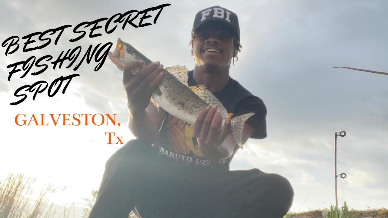 BEST SECRET Fishing Spot in Galveston Texas! | Exact Location Revealed!!