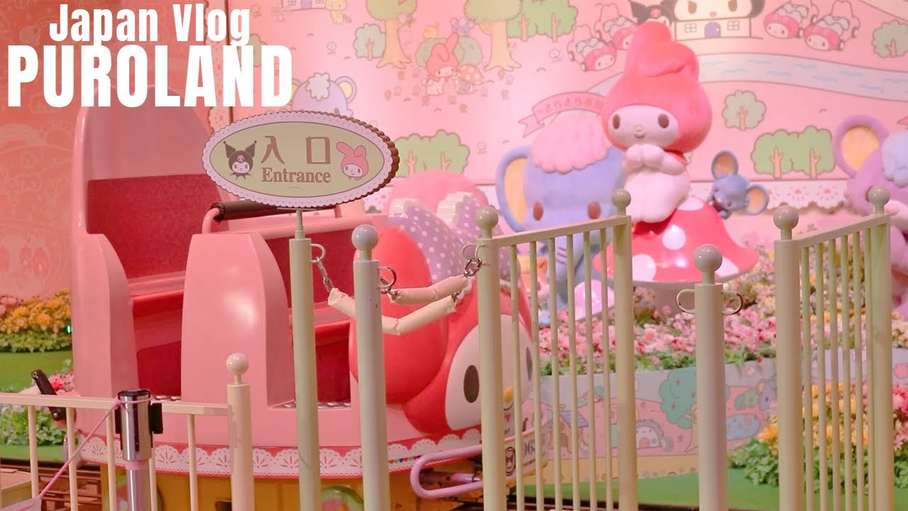 Japan Vlog Puroland Sanrio Theme Park subs ENG/ESP