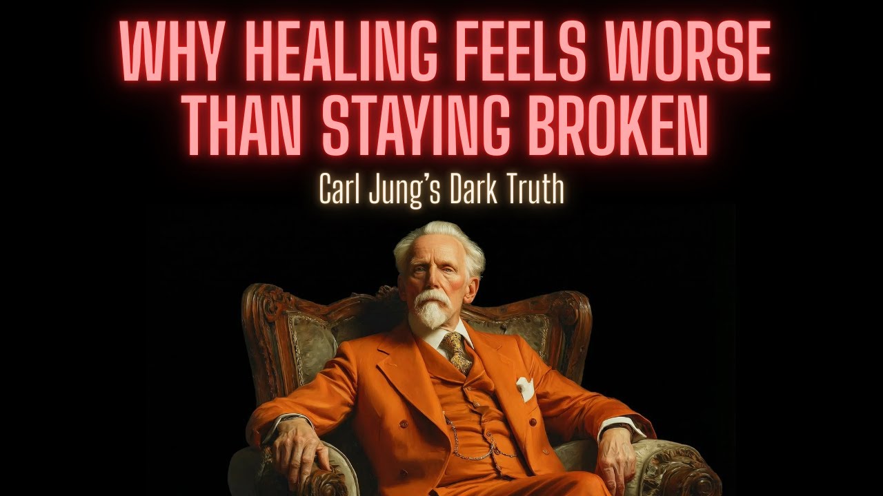 Why Healing Feels Worse Than Staying Broken — Carl Jung’s Dark Truth
