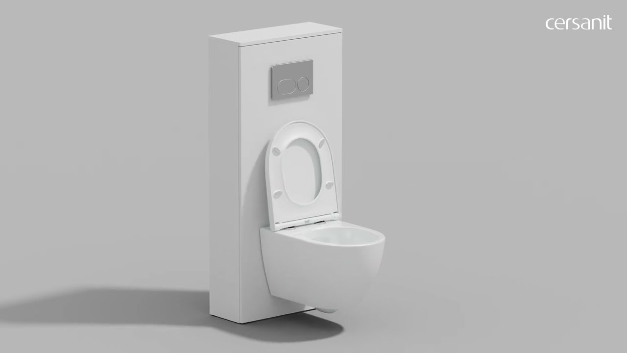 Montaż zabudowy meblowej stelaża WC – krok po kroku / Installing a furniture casing for a WC frame