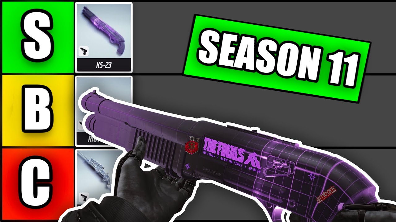 I Tried and Ranked EVERY Weapon in Season 11 of The Finals!
