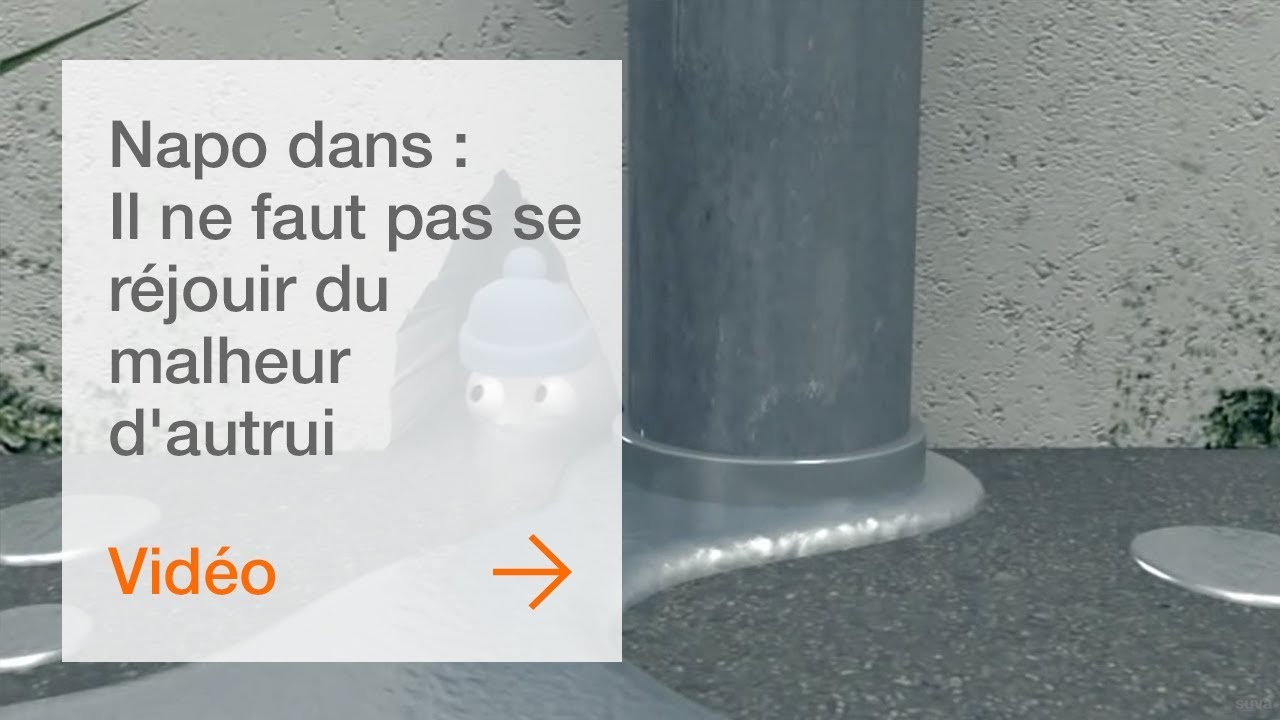 Napo dans : Il ne faut pas se réjouir du malheur d'autrui. Cela peut arriver à tout le monde !