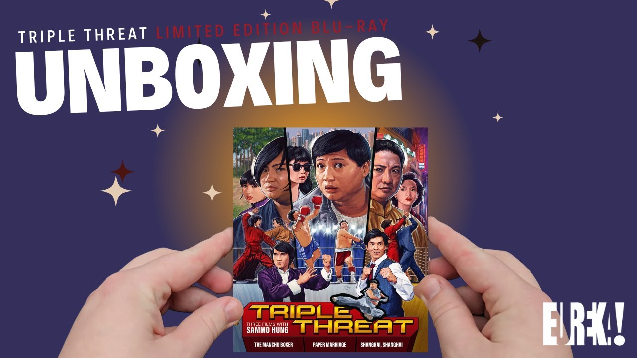 TRIPLE THREAT | Eureka Classics Blu-ray Unboxing Video