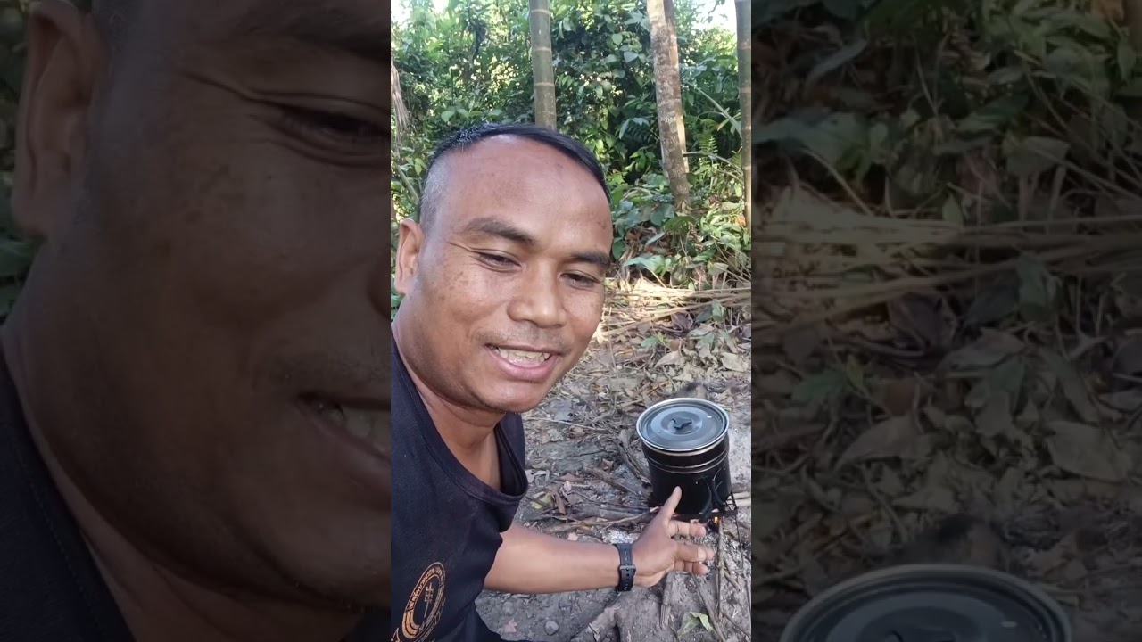 วิธีนึ่งข้าวเหนียวในป่า