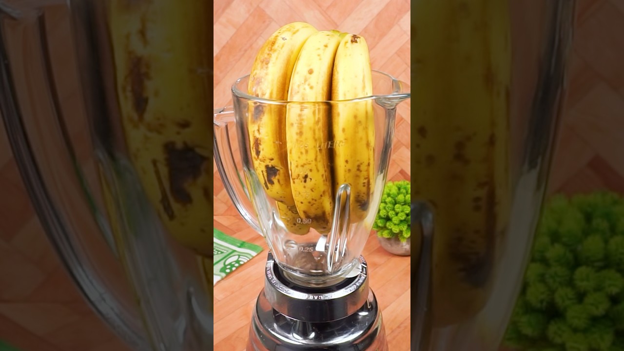 &iexcl;Si tienes Bananas maduras, esto es lo que debes hacer! 😋 #banana #postre #flan #recetas #cocina