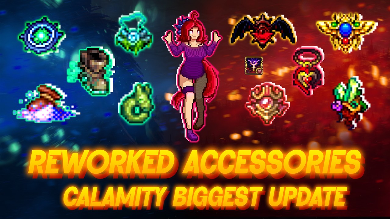 ALL Accessory Reworks from Calamity BIGGEST UPDATE | Calamity Brainstorm Update