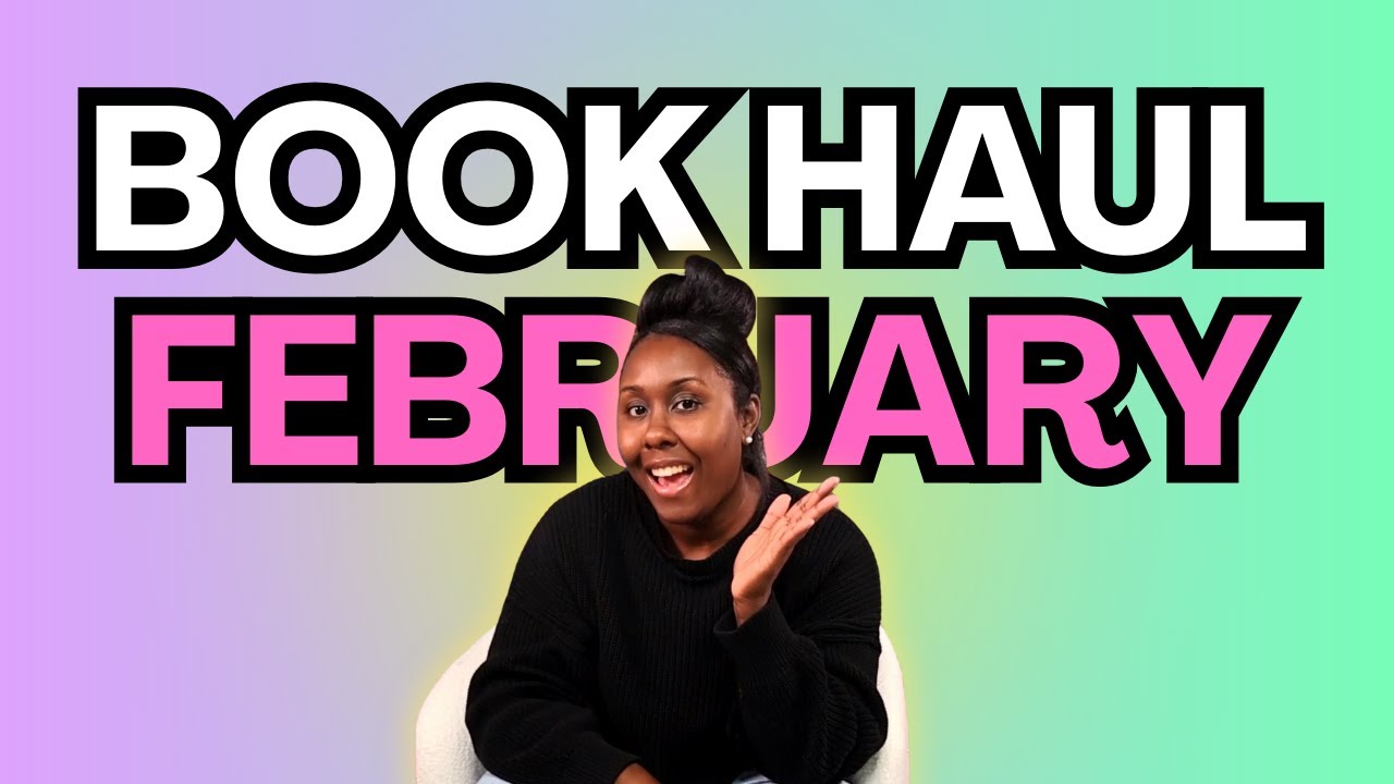 February Book Haul | Library Finds, Book Mail & A.I. Romance Novel News