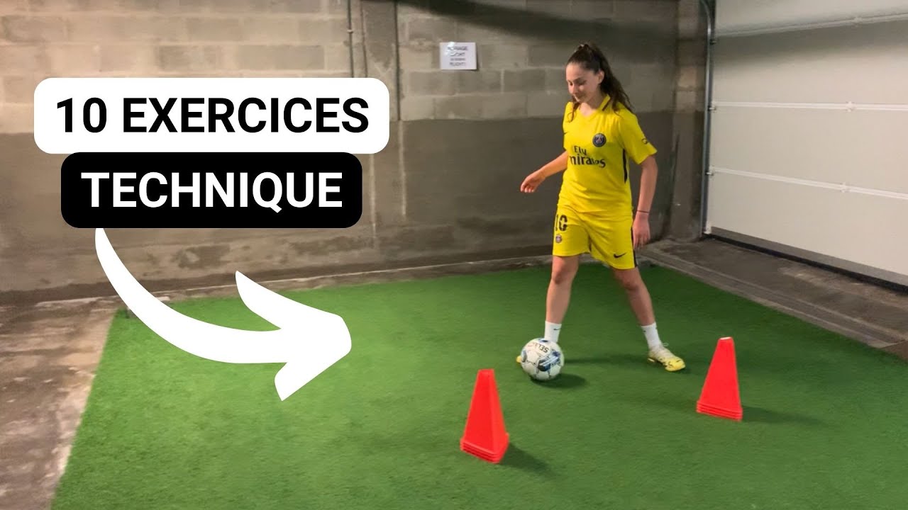 10 EXERCICES pour AMÉLIORER sa TECHNIQUE au FOOT !