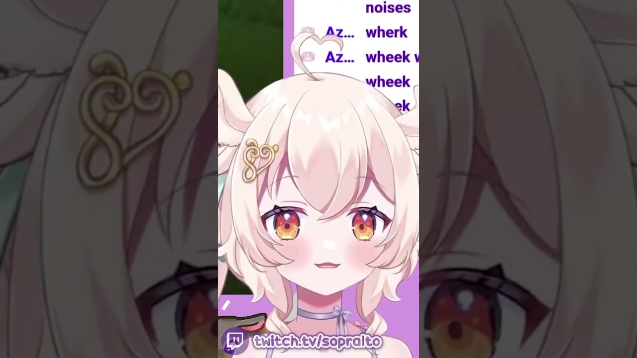 GUINEA PIGS MAKE THIS SOUND!! #vtuber #anime #twitch #shorts