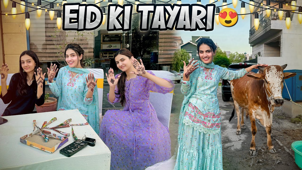 MEHNDI LAGWANA MEHNGA PAR GYA 😂 | Finally Hamari Cow Agai 😍