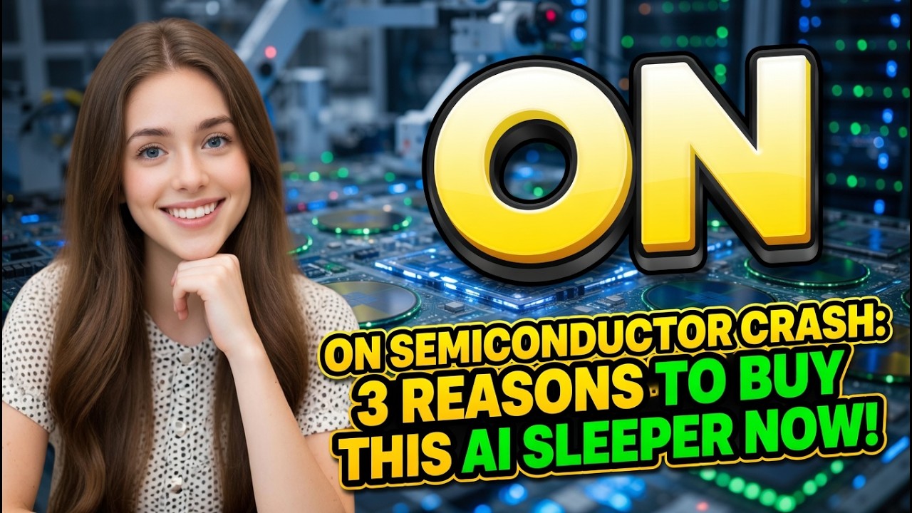 Обвал акций ON Semiconductor: 3 причины купить этот недооцененный ИИ-актив прямо сейчас! | Анализ...