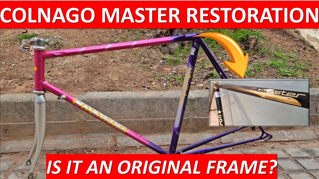 Colnago Master restoration: Is it an original frame?