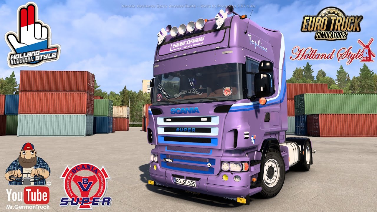 [ETS2 v1.57] Scania PGR-Series 2004 - 2018 Mega Mod by JUseeTV
