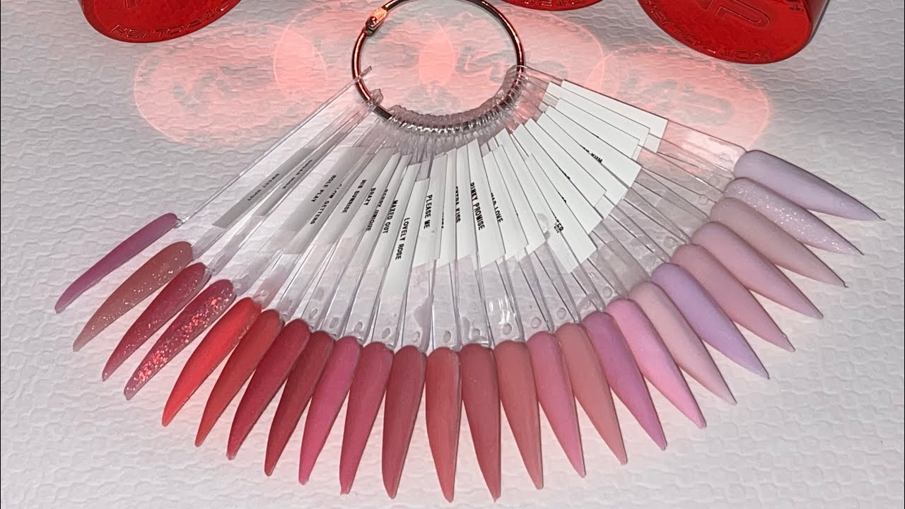 Notpolish swatch series part 3/Pinks! #nails #nailart #tutorial #unboxing #swatches #fyp