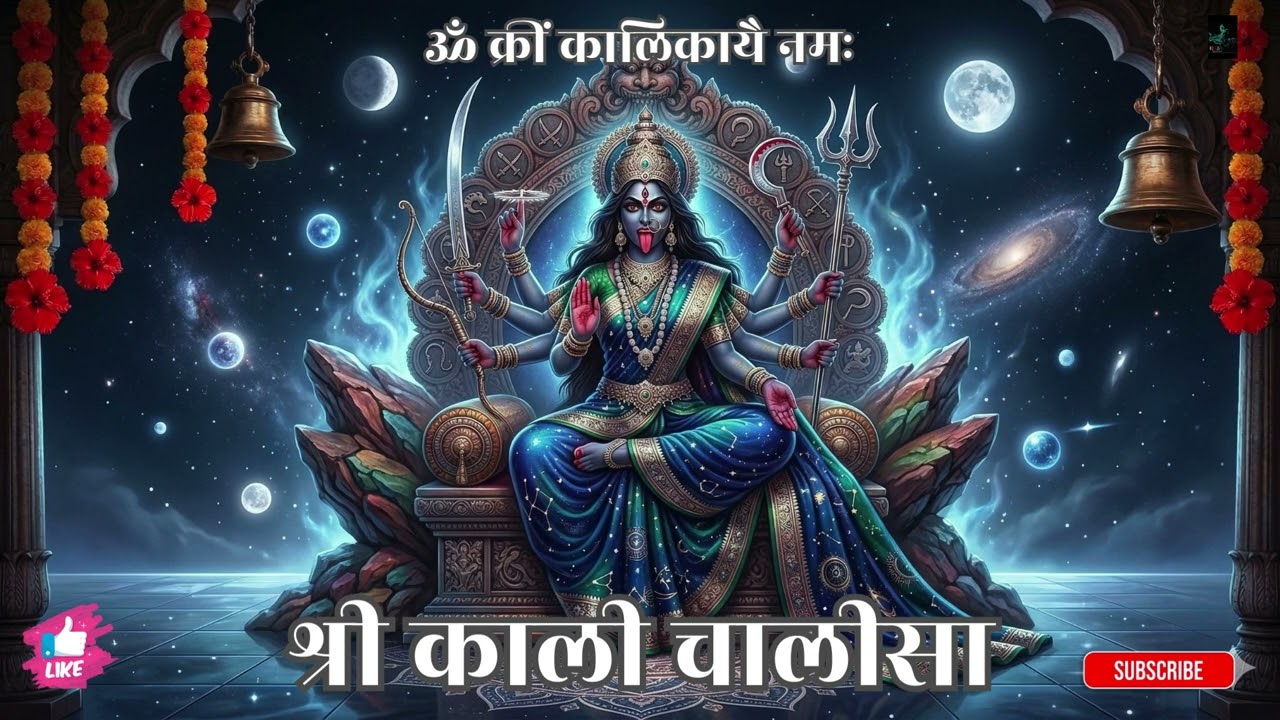 Shri Kali Chalisa | श्री काली चालीसा | with lyrics #maakali #kalichalisa