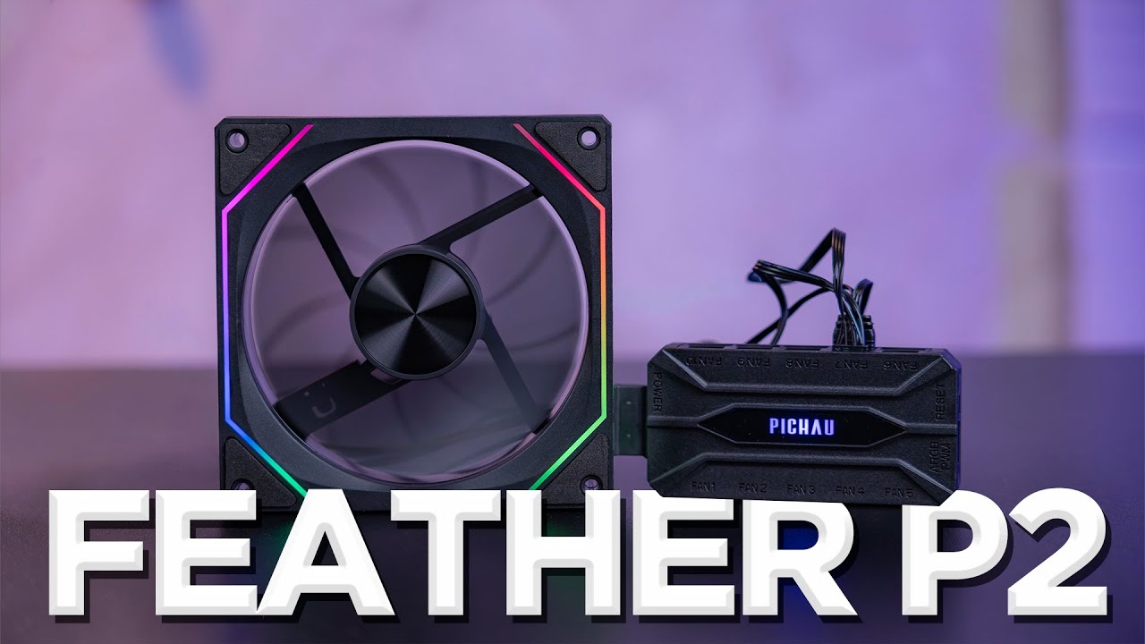 ESSA CONTROLADORA VAI RESOLVER SEU PROBLEMA COM AS FANS ARGB - PICHAU FEATHER P2