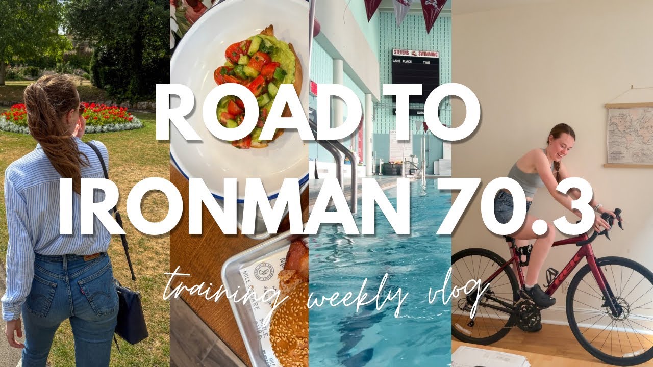 Ironman 70.3 Training Weekly Vlog | Balancing Corporate 9-5, Social life, and training!