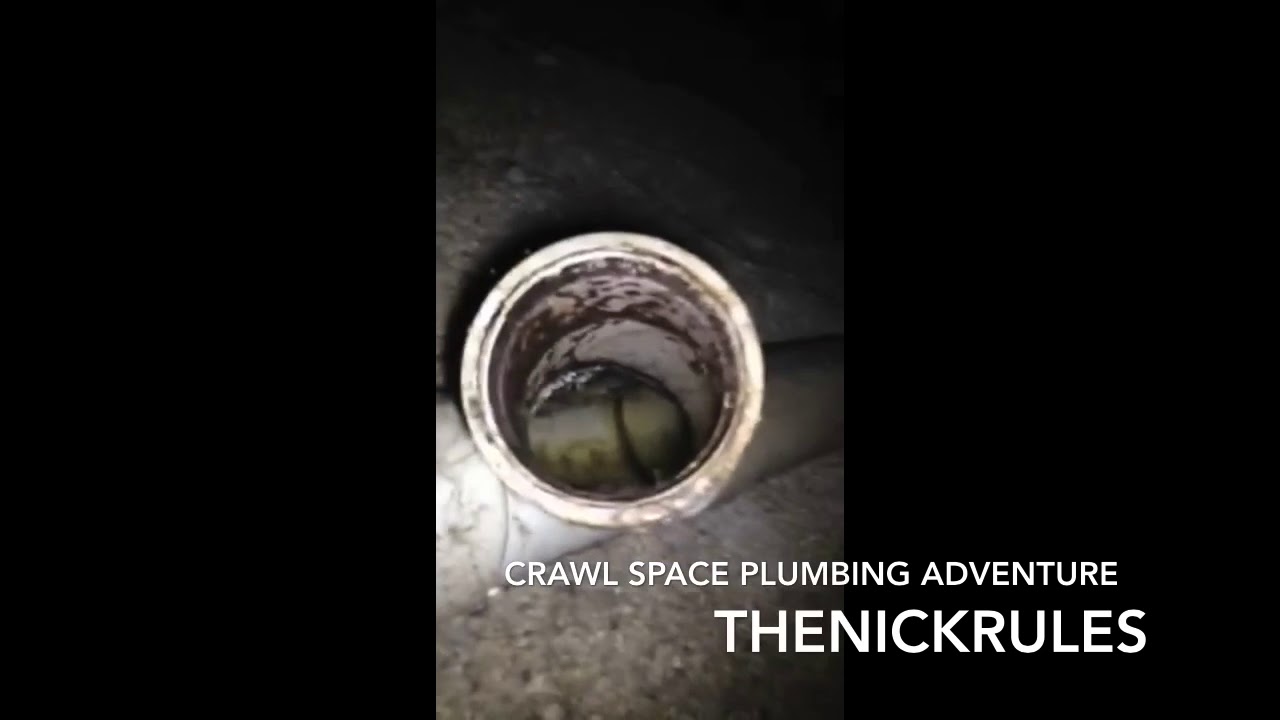 Insane Plumbing Crawl Space Adventure